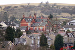 Photograph, Picture, Grange-over-sands, Rooftops