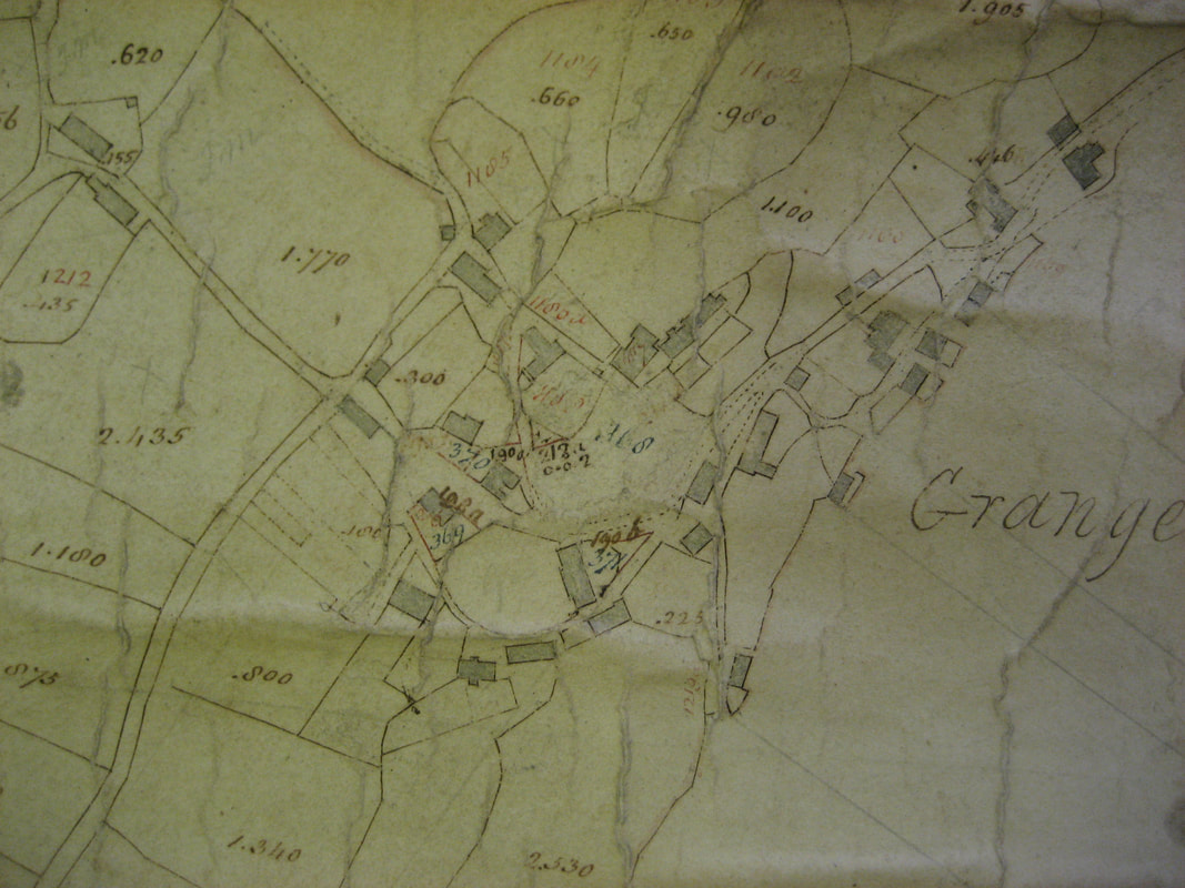 Old Map of Grange-over-Sands 1796